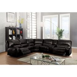 SAUL POWER SECTIONAL SOFA BY ACME FURNITURE! 127" x 138" x 41"H ! MINAS HOME FURNITURE!