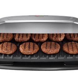 Brand New In Box Electric Grill With Dishwasher Safe Dripping Tray