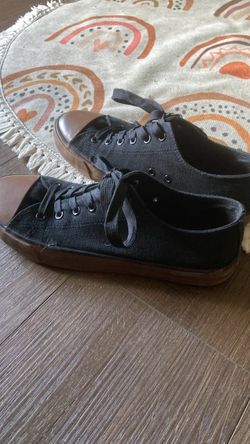 Black Canvas Sneakers
