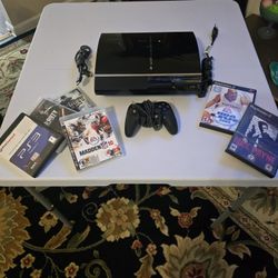 PLAYSTATION 3 60G VERSION BACKWARD COMPATIBLE.  PLAYS ENTIRE PS2/PS1 LIBRARIES AND IS A 3D BLU-RAY PLAYER