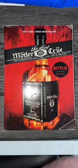 Motley Crue - The Dirt Paperback Book