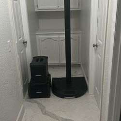 Bosé L1 Portable PA System With Subwoofer And Extra Subwoofer 