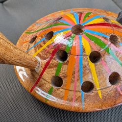 Wood Turtle Pencil Holder 