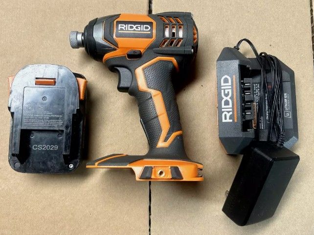 2 Ridgid 18v Cordless Tools