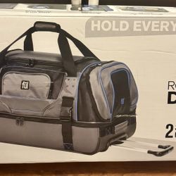Brand New 30” Long Rolling Duffel Bag