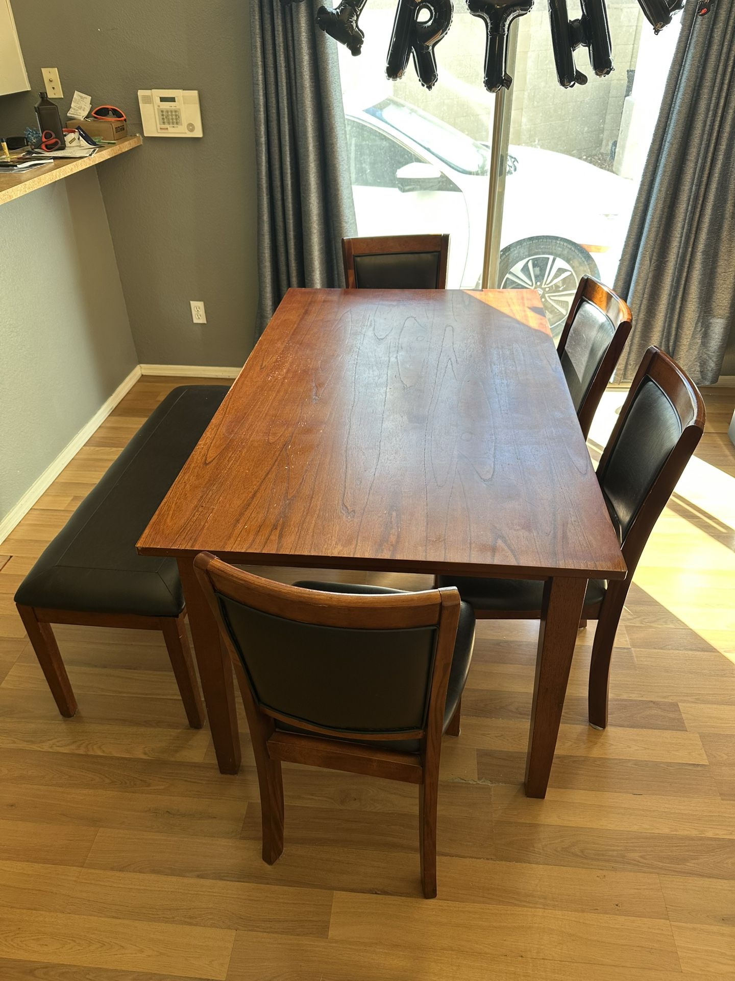 Dining Table w/ Chairs + Bench