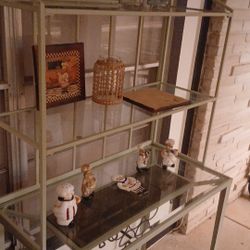 Wine Metal Glass Shelves