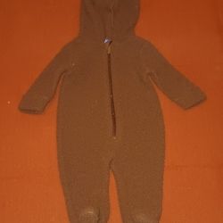 Old Navy Fleece Onsie Size 3-6 Months $5.00