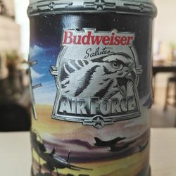 1994 Budweiser Military Series Beer Stein Mug 