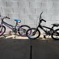 Kids / Teenagers Bikes Bicycles 20inc Rims New Inner Tubes Pedal Brakes And Hand Brakes 