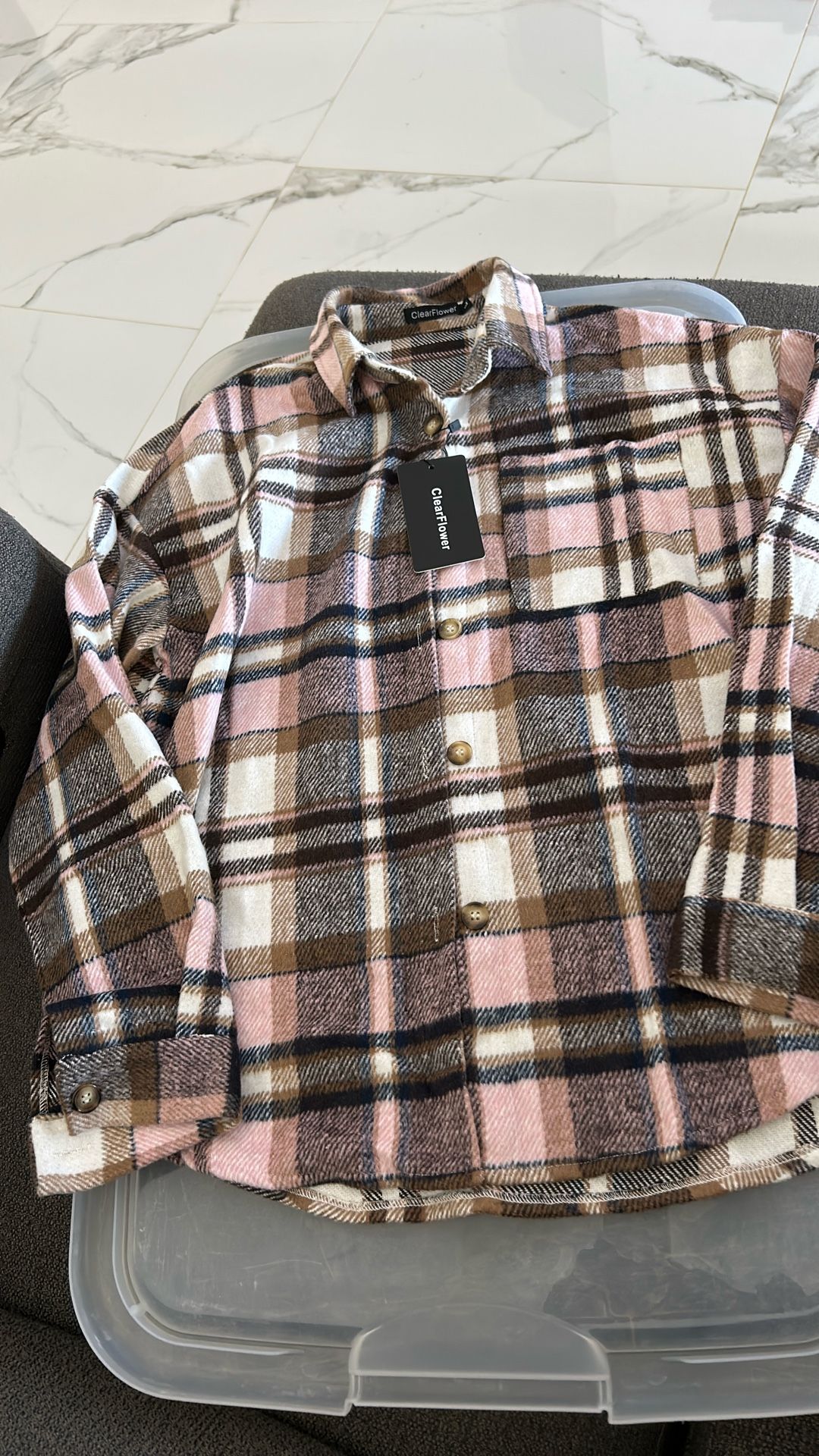 Women’s Plaid Shacket 