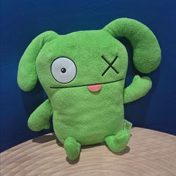 UglyDolls Ox the Charismatic 16" Plush Green Monster