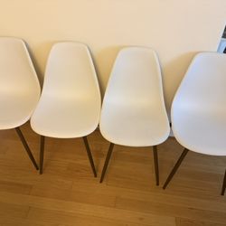 Copley Armless Dining Chair White - Project 62