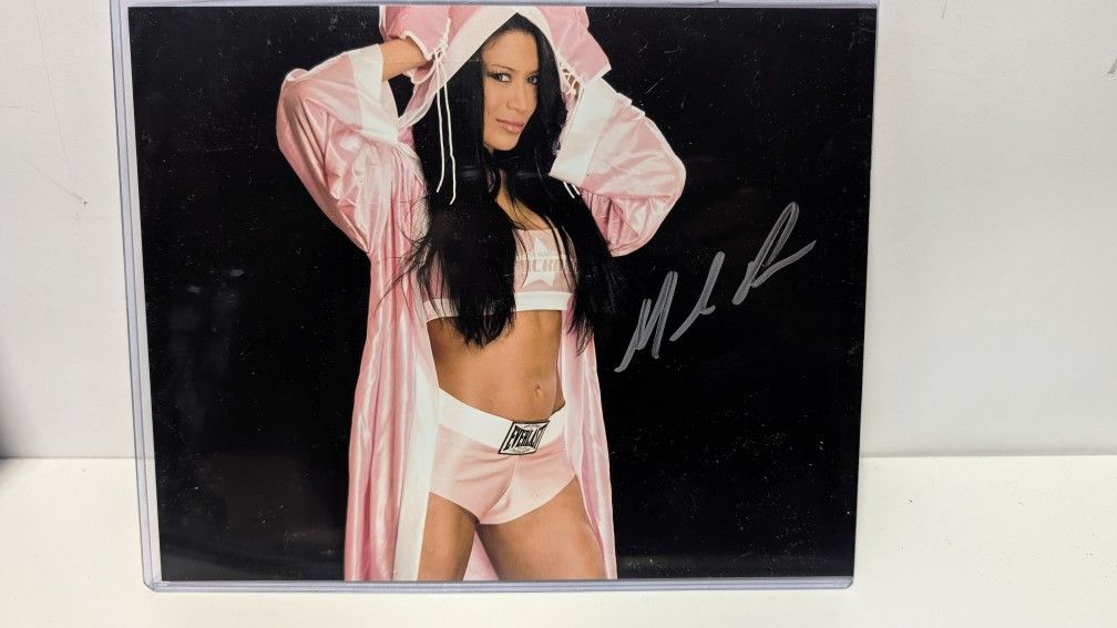 Melina Perez WWE Authentic Signed Autographed 8x10 Photograph with COA Proof
