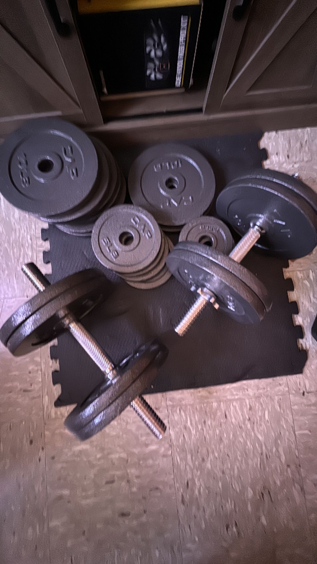 100lb Adjustable Old Skool Dumbbells (1 Pair)