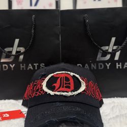 dandy hats x fuerza regida “distressed”