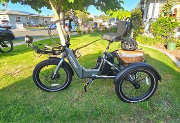 Lectric Electric Trike Fat Tire E-Tricycle