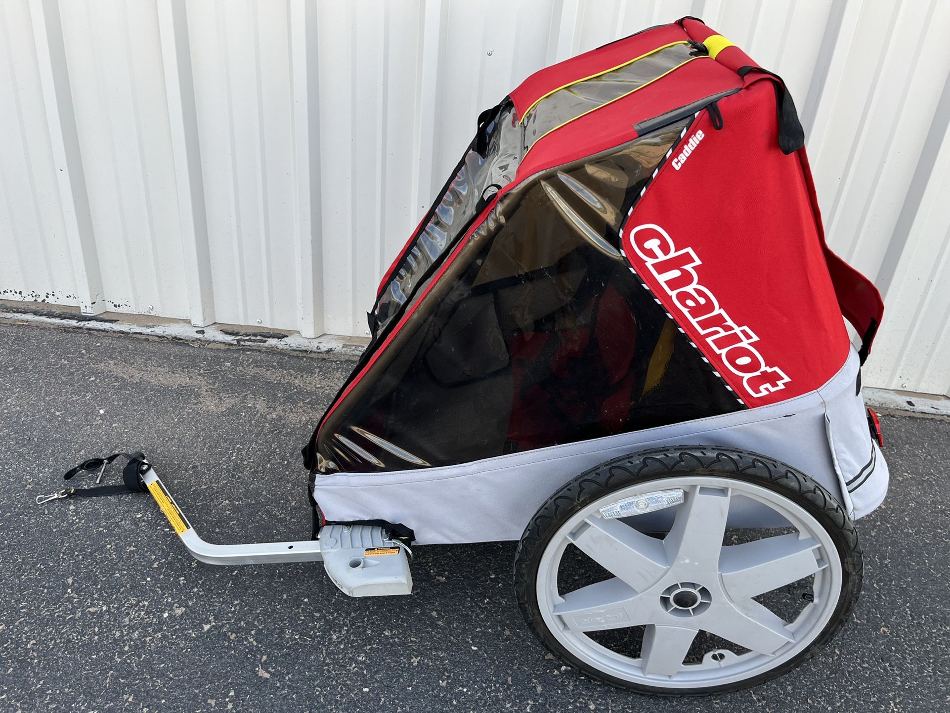 Chariot Caddie Bike Trailer Double Child 2