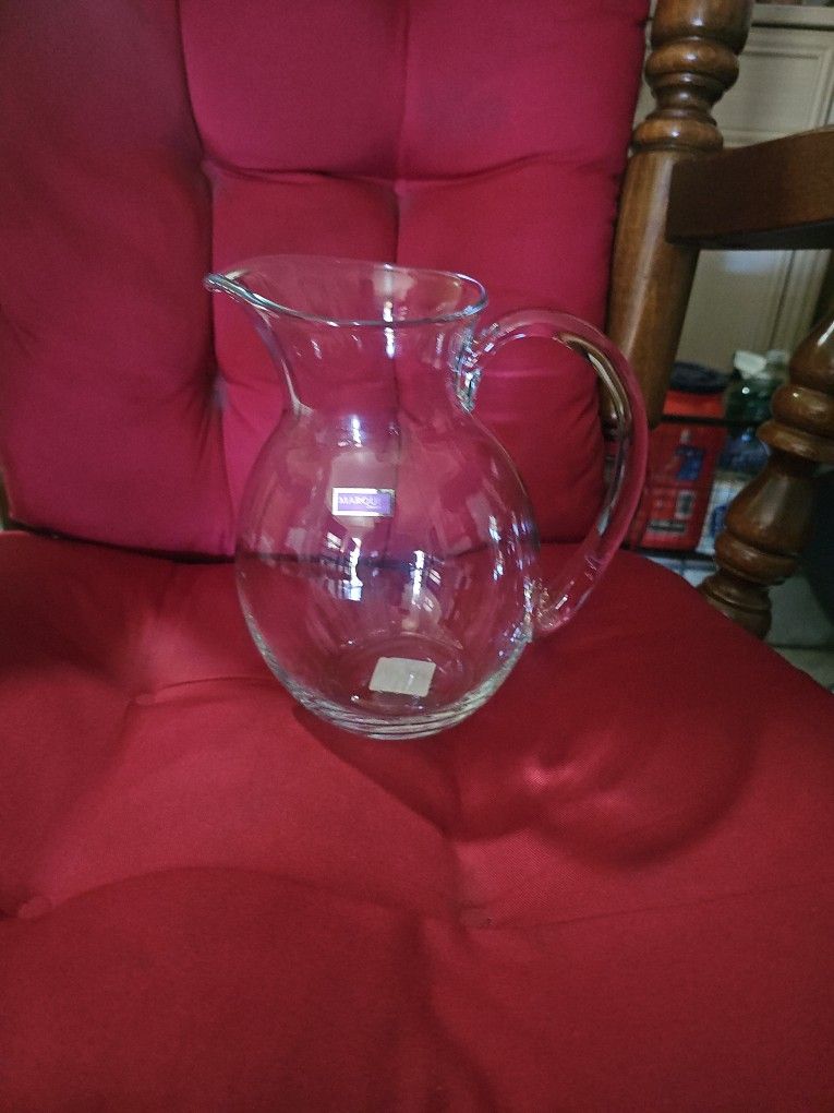 Marquis Waterford Vintage Round Pitcher Cristal 