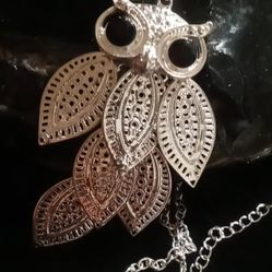 Charming Charles Chandler Style Owl Necklace