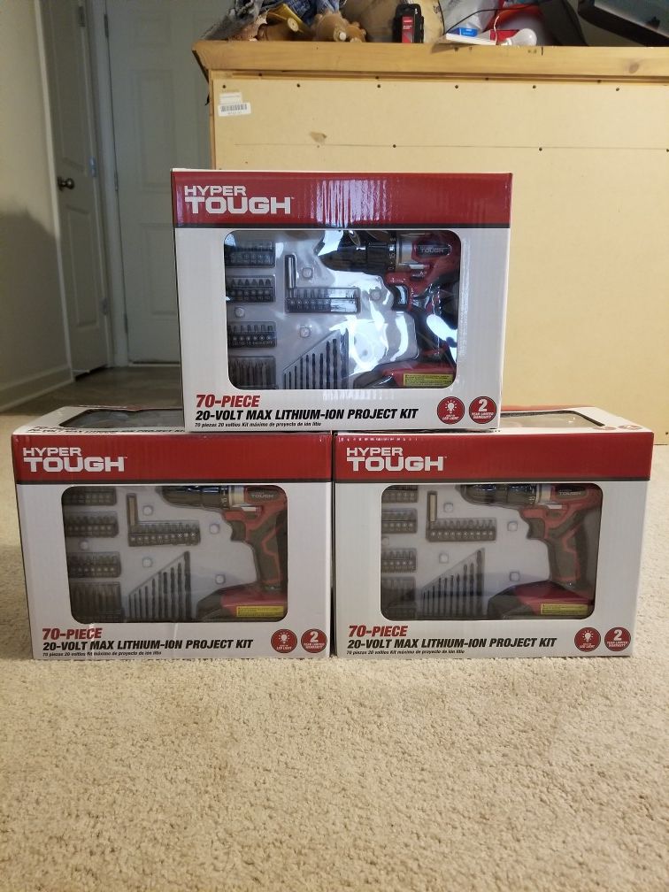 Hyper tough 20 volt max project kit hot sale