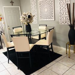 Dining Chairs And Table