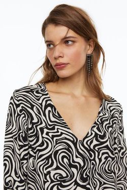 H&M Zebra Mini Dress