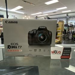 Canon Rebel T7 w/ 18-55 II Kit Lens