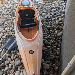 Perception Prodigy 10 Kayak Orange Sunset Fade