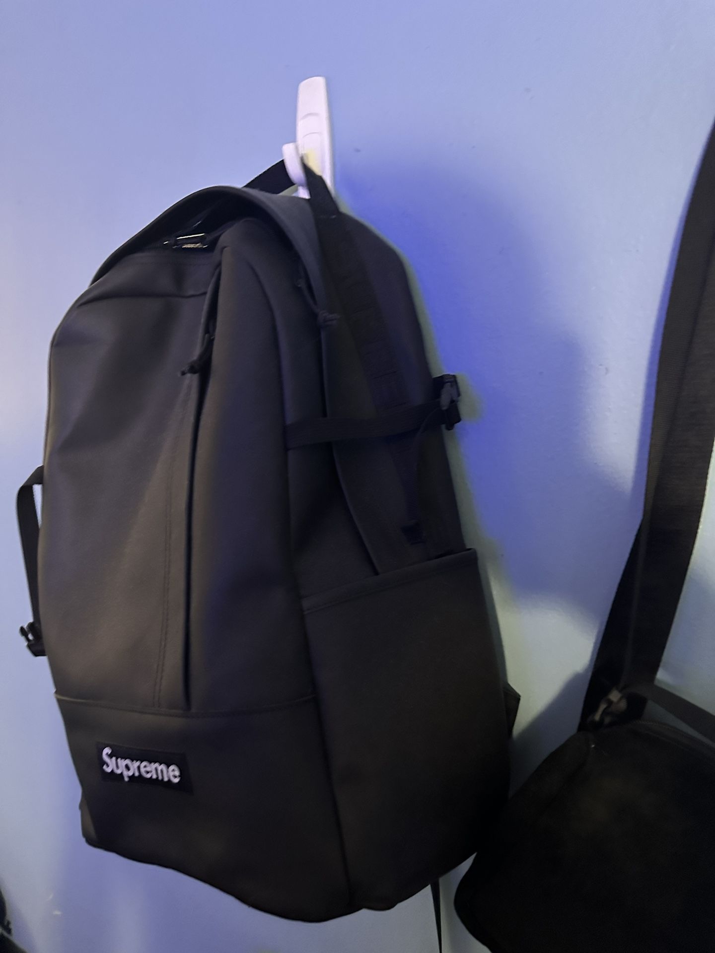 Supreme Leather Backpack 
