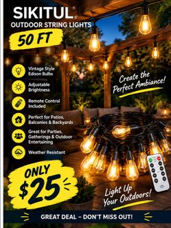 PATIO LIGHTS š