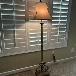Antique floor lamp