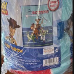 Brand New In The Package Toy Story Blanket