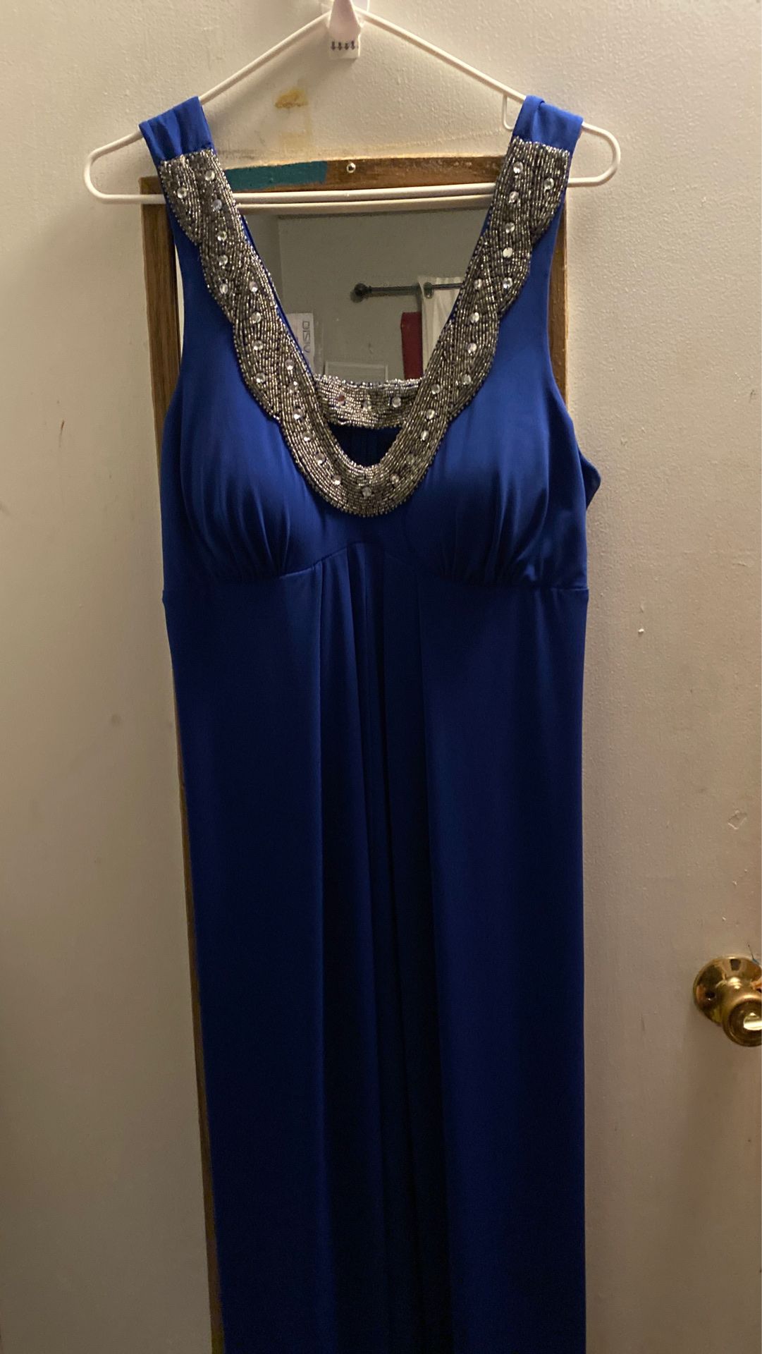 Royal Blue Evening Gown