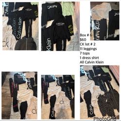 Calvin Klein/Guess Clothing Lot 