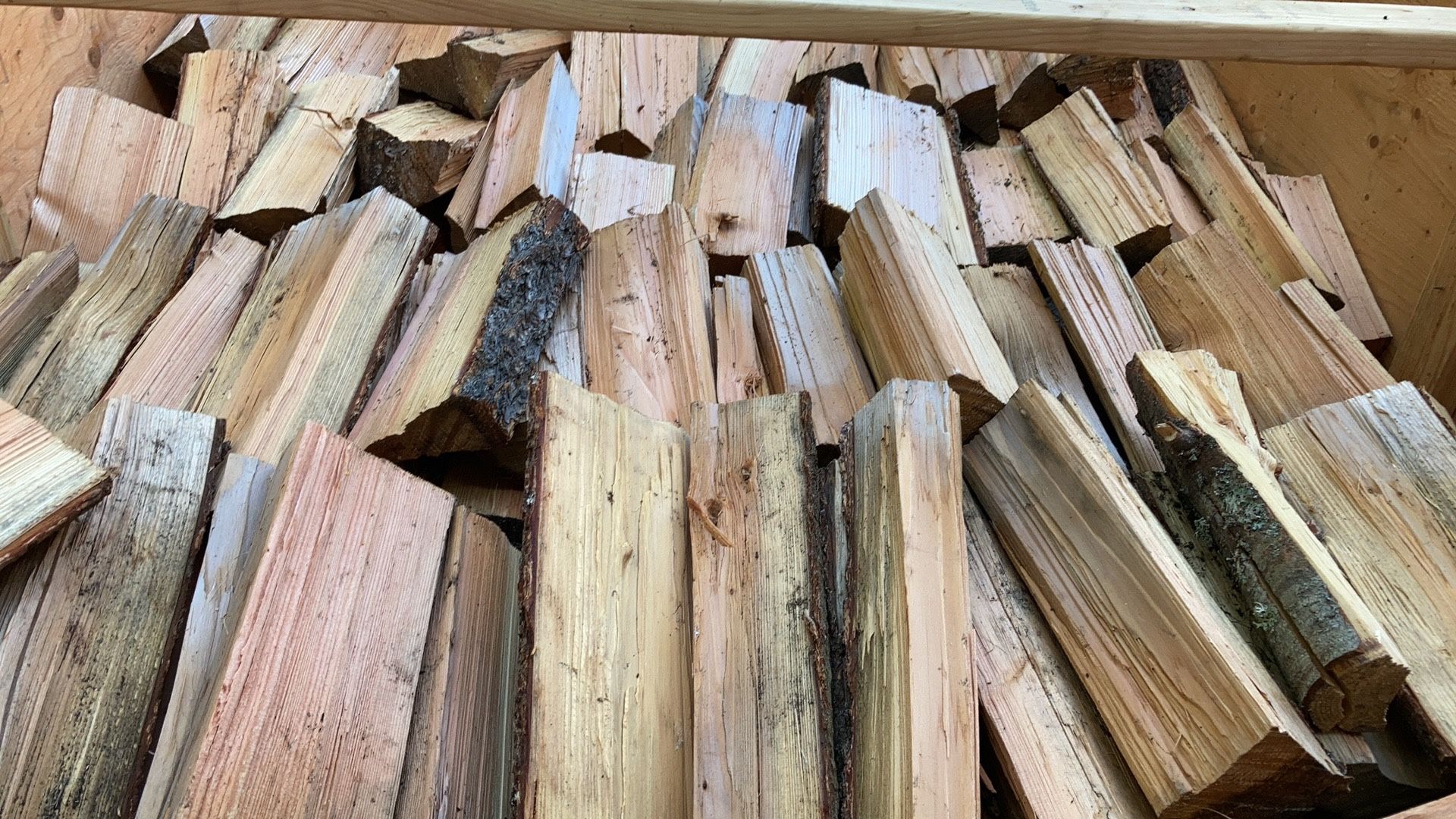 Cord Of Split And Seasoned Firewood