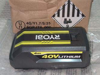 Ryobi Battery New 40v
