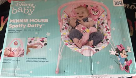 Disney Baby Minnie Mouse Vibrating Bouncer
