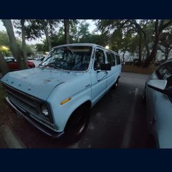 1978 Ford Van Club Wagon 78,000 Original Miles Drive It And See