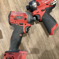 Milwaukee Impact Drivers M12 M18