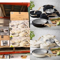 HUGE SALE Members Mark 11 Piece Modern Ceramic Cookware Set Brand New In Box ONLY $89.99