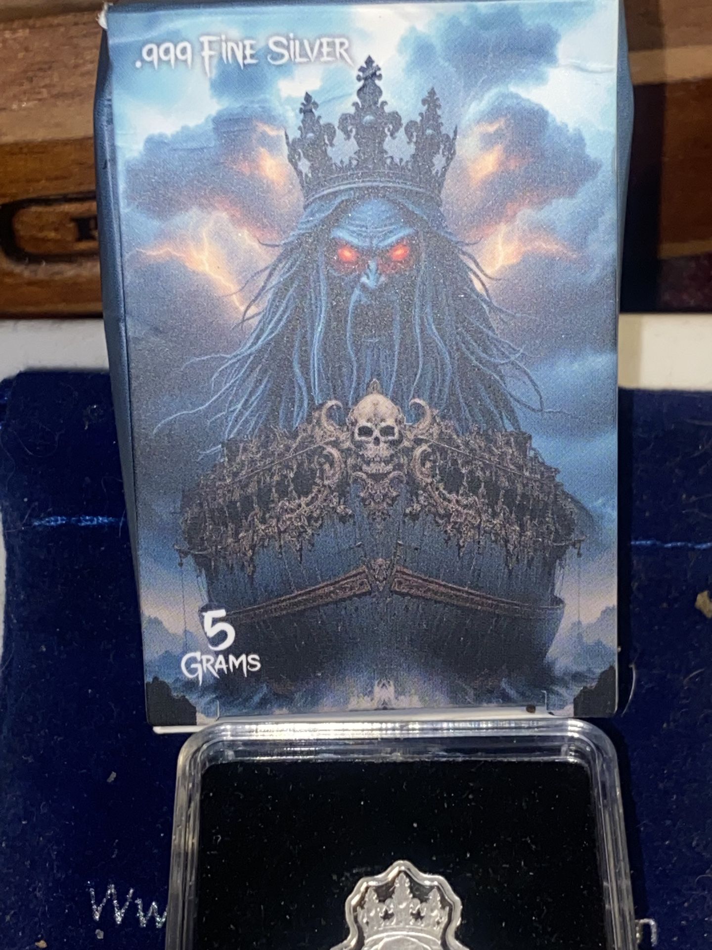 5 G Limited Edition Ghost Shit Pam Silver