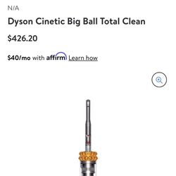 Vaccum Dyson Big Ball Total Clean 