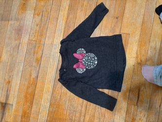 Girls Minnie Mouse Long Sleeve Top