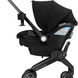 Shyft DualRide Infant Car Seat and Stroller Combo (Beaufort Black