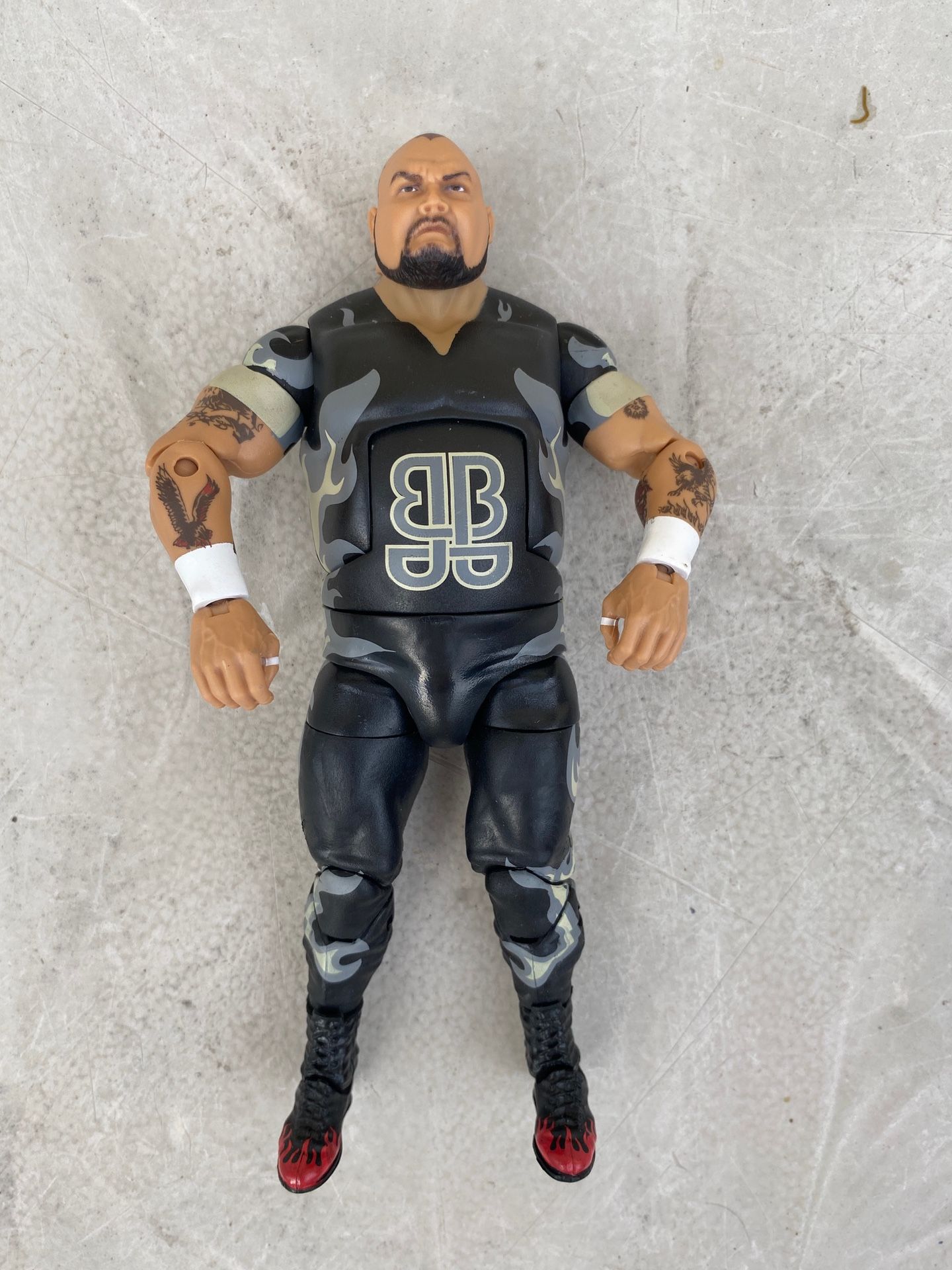WWE : Loose Bam Bam Bigelow Action Figure 