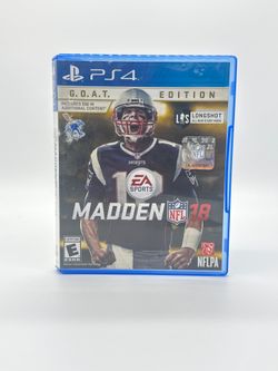 Madden NFL 18: G.O.A.T. Edition (Sony PlayStation 4, 2017) - Missing Manual