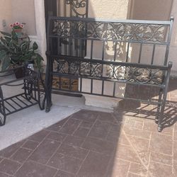 Headbroad Footboard And End Table 