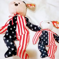 SPANGLE/BABY SPANGLE TY BEARS