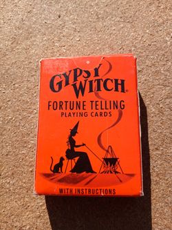 Gypsy Witch Fortune Telling Cards